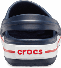 Crocs Crocband Clogs Unisex, 39-40 EU, M7W9, Pantofle, Dřeváky, Navy, Modrá, 11016-410