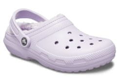 Crocs Classic Lined Clogs Unisex, 36-37 EU, M4W6, Pantofle, Dřeváky, Lavender, Fialová, 203591-50P