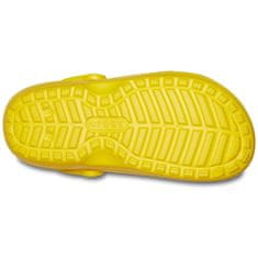 Crocs Classic Lined Clogs Unisex, 36-37 EU, M4W6, Pantofle, Dřeváky, Lemon, Žlutá, 203591-7A9