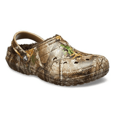 Crocs Classic Lined Realtree Edge Clogs Unisex, 42-43 EU, M9W11, Pantofle, Dřeváky, Chocolate, Hnědá, 205377-280