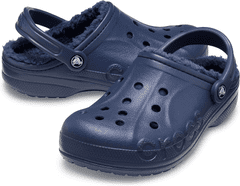 Crocs Baya Lined Clogs Unisex, 38-39 EU, M6W8, Pantofle, Dřeváky, Navy/Navy, Modrá, 205969-463