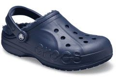 Crocs Baya Lined Clogs Unisex, 38-39 EU, M6W8, Pantofle, Dřeváky, Navy/Navy, Modrá, 205969-463