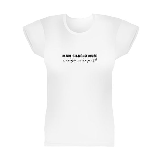 Albi Albi Dámské tričko - Mám silného muže, vel. M