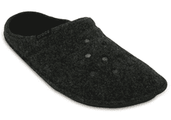 Crocs Classic Slippers Unisex, 41-42 EU, M8W10, Bačkory, Pantofle, Black/Black, Černá, 203600-060