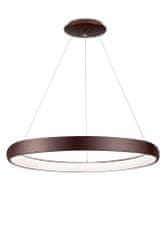 Nova Luce LED závěsné svítidlo Albi hnědé odstíny 610 mm 2500 lm