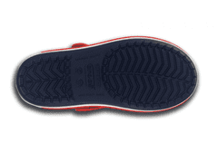 Crocs Crocband Sandals pro děti, 32-33 EU, J1, Sandály, Pantofle, Navy/Red, Modrá, 12856-485