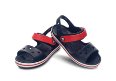 Crocs Crocband Sandals pro děti, 28-29 EU, C11, Sandály, Pantofle, Navy/Red, Modrá, 12856-485