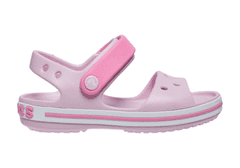 Crocs Crocband Sandals pro děti, 20-21 EU, C5, Sandály, Pantofle, Ballerina Pink, Růžová, 12856-6GD