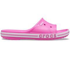 Crocs Bayaband Slides Unisex, 36-37 EU, M4W6, Pantofle, Sandály, Electric Pink, Růžová, 205392-6QQ