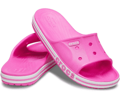 Crocs Bayaband Slides Unisex, 36-37 EU, M4W6, Pantofle, Sandály, Electric Pink, Růžová, 205392-6QQ