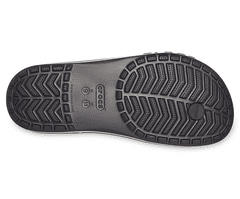 Crocs Bayaband Flip-Flops Unisex, 43-44 EU, M10W12, Žabky, Pantofle, Sandály, Black/White, Černá, 205393-066