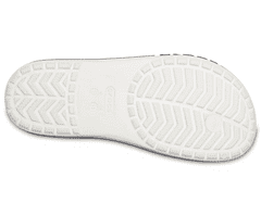 Crocs Bayaband Flip-Flops Unisex, 41-42 EU, M8W10, Žabky, Pantofle, Sandály, White/Navy, Bílá, 205393-126