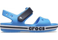 Crocs Bayaband Sandals pro děti, 24-25 EU, C8, Sandály, Pantofle, Ocean, Modrá, 205400-456