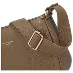 David Jones Dámská crossbody kabelka CM6708 taupe