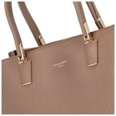 David Jones Dámská kabelka CM6718 Taupe