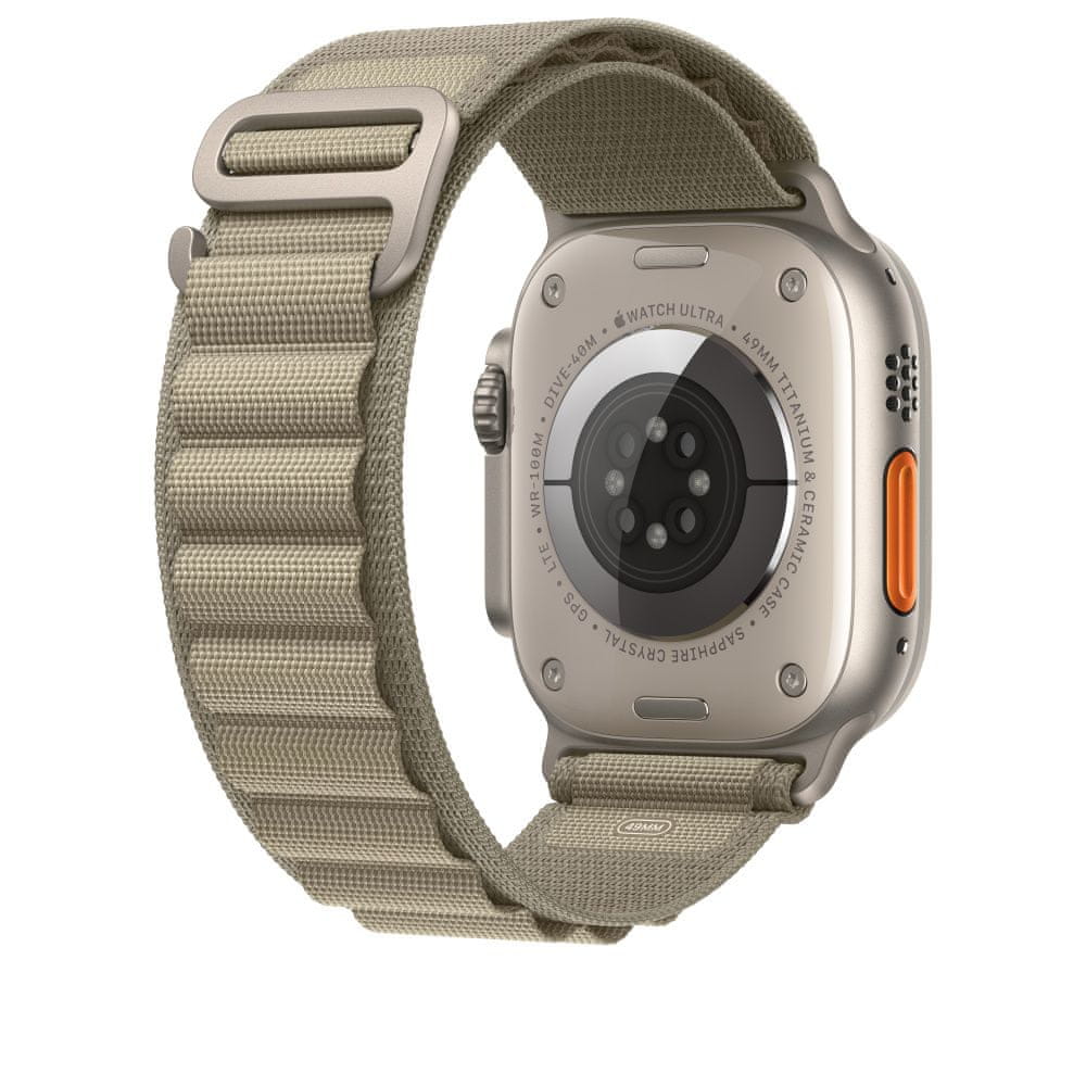 Apple 49mm Olive Alpine Loop - Medium