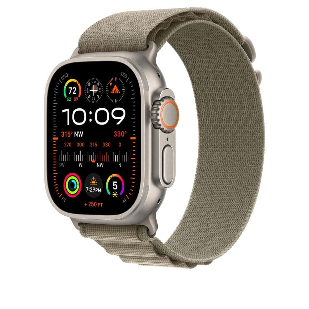 Apple 49mm Olive Alpine Loop - Medium