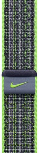 Apple 45mm Bright Green/Blue Nike Sport Loop