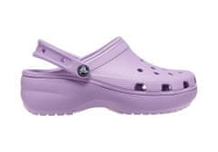 Crocs Classic Platform Clogs pro ženy, 34-35 EU, W5, Pantofle, Dřeváky, Orchid, Fialová, 206750-5PR