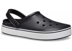 Crocs Off Court Clogs Unisex, 41-42 EU, M8W10, Pantofle, Dřeváky, Black, Černá, 208371-001