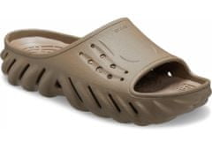 Crocs Echo Slides Unisex, 42-43 EU, M9W11, Pantofle, Sandály, Tumbleweed, Hnědá, 208170-2G9