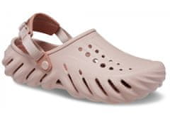 Crocs Echo Clogs Unisex, 41-42 EU, M8W10, Pantofle, Dřeváky, Pink Clay, Růžová, 207937-6TY