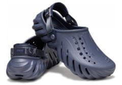 Crocs Echo Clogs Unisex, 36-37 EU, M4W6, Pantofle, Dřeváky, Storm, Modrá, 207937-4EA