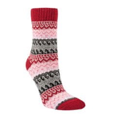 RS RS dámské teplé vlněné celoplošně vzorované ponožky 1340223 4-pack, 39-42