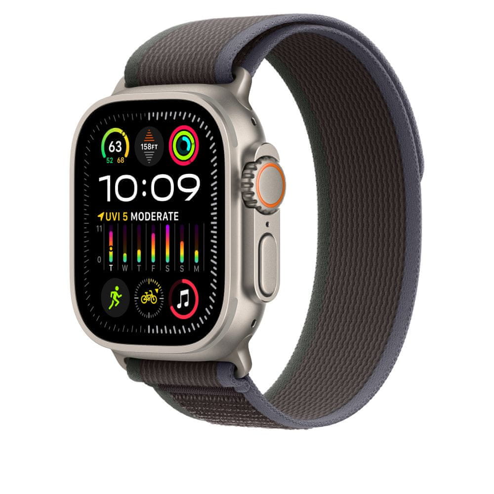 Apple 49mm Blue/Black Trail Loop - S/M