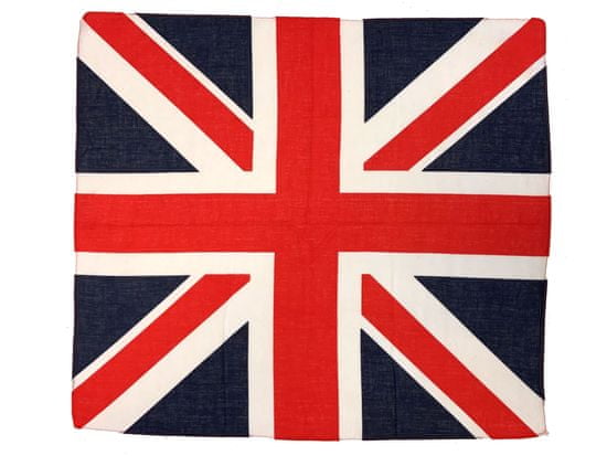 Motohadry.com Šátek čtvercový UNION JACK - 440, potisk 53x53 cm