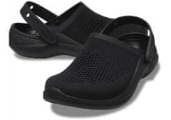 Crocs LiteRide 360 Clogs pro muže, 46-47 EU, M12, Pantofle, Dřeváky, Black/Black, Černá, 206708-060