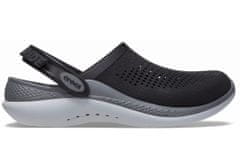 Crocs LiteRide 360 Clogs Unisex, 37-38 EU, M5W7, Pantofle, Dřeváky, Black/Slate Grey, Černá, 206708-0DD