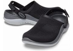 Crocs LiteRide 360 Clogs pro muže, 45-46 EU, M11, Pantofle, Dřeváky, Black/Slate Grey, Černá, 206708-0DD