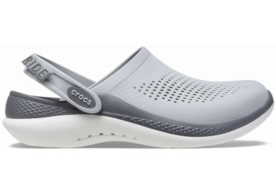 Crocs LiteRide 360 Clogs Unisex, 43-44 EU, M10W12, Pantofle, Dřeváky, Light Grey/Slate Grey, Šedá, 206708-0DT