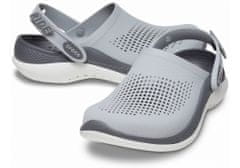 Crocs LiteRide 360 Clogs Unisex, 42-43 EU, M9W11, Pantofle, Dřeváky, Light Grey/Slate Grey, Šedá, 206708-0DT