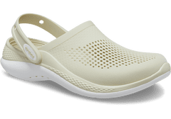 Crocs LiteRide 360 Clogs Unisex, 42-43 EU, M9W11, Pantofle, Dřeváky, Bone, Béžová, 206708-2Y2