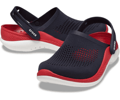 Crocs LiteRide 360 Clogs Unisex, 38-39 EU, M6W8, Pantofle, Dřeváky, Navy/Pepper, Modrá, 206708-4CC