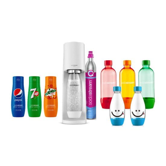 SodaStream TERRA WHITE FAMILY PACK