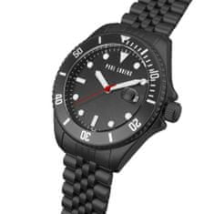 Paul Lorens Pánské analogové hodinky Uger černá One size