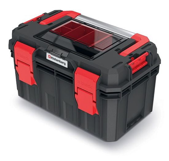 Ostatní Plastový kufr, box na nářadí X-BLOCK SOLID TOOLBOX ALU LOG KXSA4530F