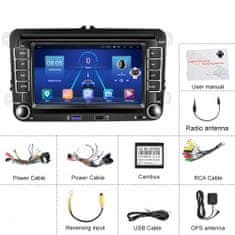 Podofo VW SKZ Seat Android 13 CarPlay Android Auto GPS