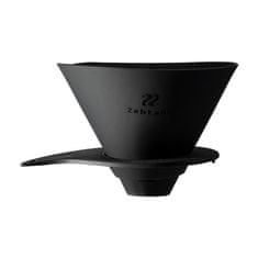 Hario Hario - Zebrang V60-02 Flat Dripper - skládací silikonový kapač černý