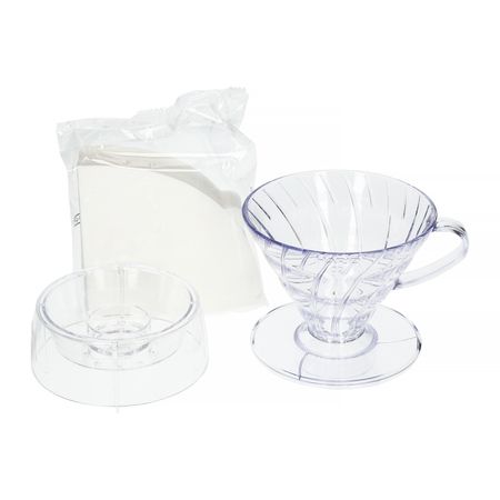 Hario Hario - V60 Drip-Assist Set - V60-02 dripper set + víčko + filtry