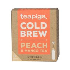 teapigs Peach & Mango - Cold Brew 10 pyramidek
