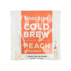 teapigs Peach & Mango - Cold Brew 10 pyramidek