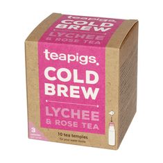 teapigs Lychee & Rose - Cold Brew 10 pyramidek