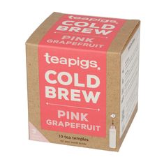 teapigs Růžový grapefruit - Cold Brew 10 pyramidek