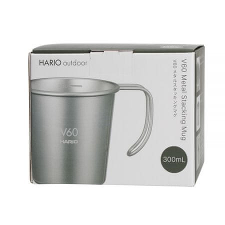 Outdoor V60 Stacking Mug, 320ml Silver