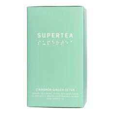 Teministeriet - Supertea Cinnamon Ginger Detox - čaj 20 sáčků