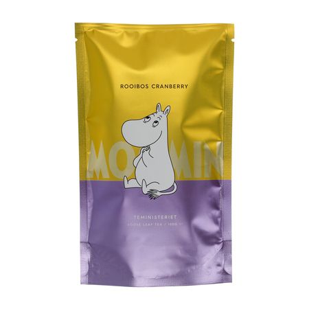 Teministeriet - Moomin Rooibos Cranberry - sypaný čaj 100g - Náplň do balení